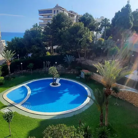Pv34, Cerca Mar Con Piscina Parking 아파트